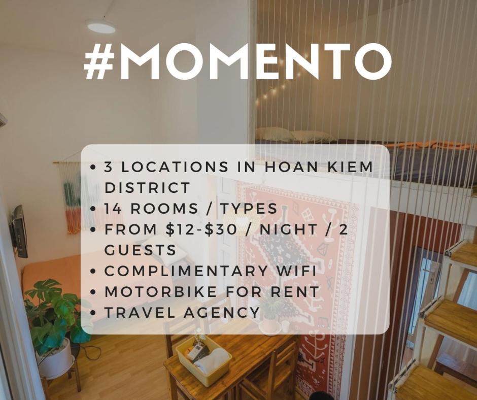 Momento Boutique House 1 Pansiyon Hanoi Dış mekan fotoğraf